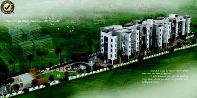 Image of 1172 Sq.ft 2 BHK Apartment / Flat for sale in Lotus Grace, Dhanori, Pune for Rs. 7000000