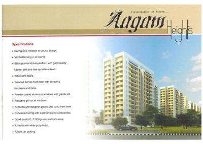 Image of 1550 Sq.ft 3 BHK Apartment / Flat for sale in Aagam Heights, Bhimrad, Surat for Rs. 6800000