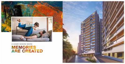 Image of 1350 Sq.ft 3 BHK Apartment / Flat for sale in Krishna Amorapolis A Wing, Dhanori, Pune for Rs. 8900000