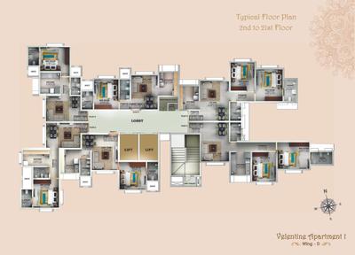 Velentine Apartment 1 Wing D Brochure 10