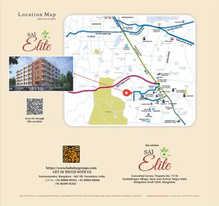 Image of 1442 Sq.ft 3 BHK Apartment / Flat for sale in Habulus Sai Elite Apartment, Electronic City, Bengaluru for Rs. 7346000