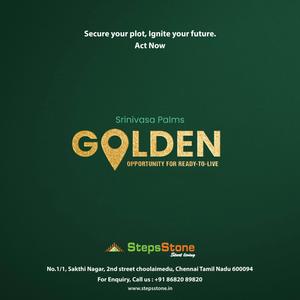 Image of 900 Sq.ft Residential Plot / Land for sale in StepsStone Srinivasa Palms, Singaperumal Koil, Chennai for Rs. 3000000