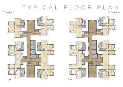 Image of 646 Sq.ft 2 BHK Apartment / Flat for sale in Raymond Ten X Habitat Raymond Realty Tower H, Thane West, Thane for Rs. 18000000