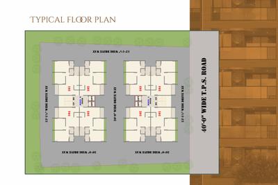 Image of 700 Sq.ft 2 BHK Apartment / Flat for sale in Raghav Madhuli Empire, Vatva, Ahmedabad for Rs. 3650000