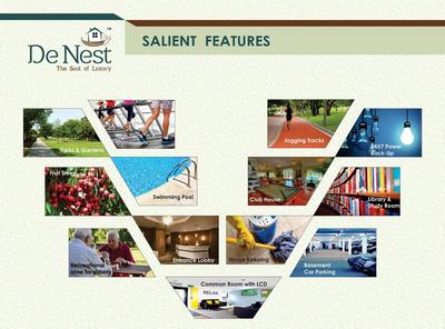 Image of 1340 Sq.ft 1 BHK Apartment / Flat for sale in Delhi De Nest, Mandi, New Delhi for Rs. 9500000
