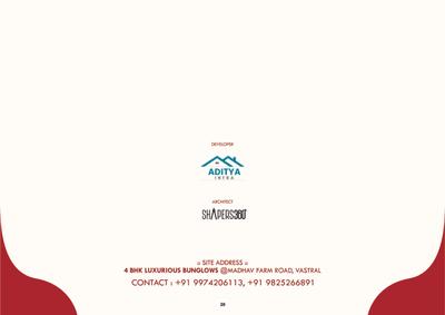Aditya Bungalows Brochure 21