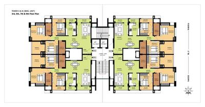 Image of 964 Sq.ft 3 BHK Apartment / Flat for sale in Pyramid City 2, Jamtha, Nagpur for Rs. 5500000