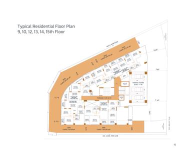 Image of 974 Sq.ft 2 BHK Apartment / Flat for sale in Prathamesh Samaira Tower, Swargate, Pune for Rs. 10231200