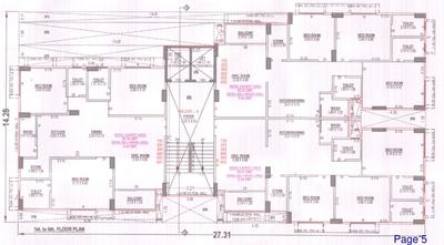 Image of 1818 Sq.ft 3 BHK Apartment / Flat for sale in Amber 21 Fyl Fot Maurya, Naranpura, Ahmedabad for Rs. 12500000