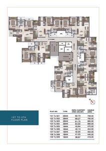 Image of 789 Sq.ft 2 BHK Apartment / Flat for sale in Shubh Manokamana, Kalyan West, Kalyan for Rs. 5665558