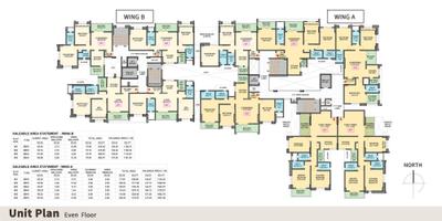 Image of 1530 Sq.ft 3 BHK Apartment / Flat for sale in Makawana Ishanand, Wanwadi, Pune for Rs. 17500000