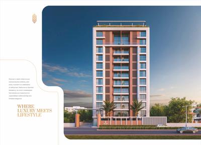 Image of 1550 Sq.ft 3 BHK Apartment / Flat for sale in Sky Vista Residency, Bhayli, Vadodara for Rs. 8700000