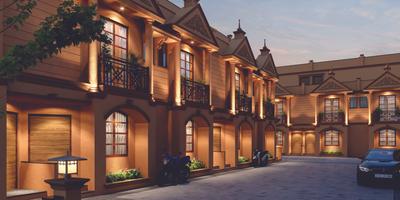 Image of 990 Sq.ft 4 BHK Independent House for sale in Shivanta Valencia, Lambha, Ahmedabad for Rs. 9500000