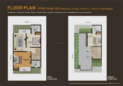Image of 1730 Sq.ft 4 BHK Duplex for sale in Panchsheel Greens 2 Villa, Noida Extension, Greater Noida for Rs. 25000000