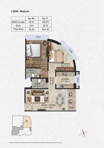 Image of 1201 Sq.ft 2 BHK Apartment / Flat for sale in A N J Ananda, Mahim, Mumbai for Rs. 43800000
