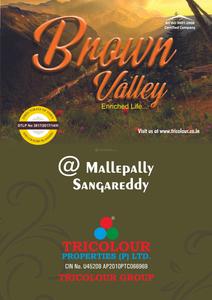Image of 1200 Sq.ft Residential Plot / Land for sale in Tricolour Brown Valley, Mallepally, Sangareddy for Rs. 1250000