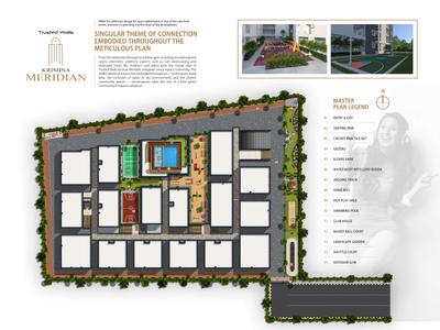 Image of 1420 Sq.ft 3 BHK Apartment / Flat for sale in Trusted Walls Krishna Meridian, B N Reddy Nagar, Hyderabad for Rs. 10000000