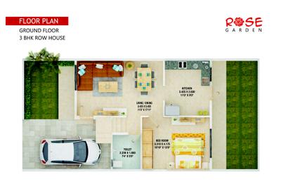 Image of 250 Sq.ft 1 RK Apartment / Flat for sale in Eden Park, Jamtha, Nagpur for Rs. 1350000