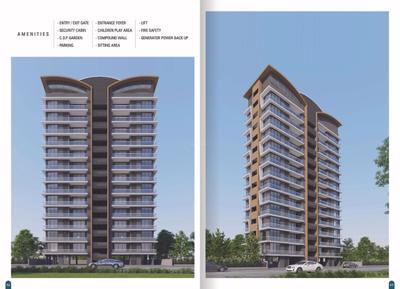Image of 2160 Sq.ft 3 BHK Apartment / Flat for sale in Shivay Shivalik Celebration, Bhimrad, Surat for Rs. 11400000
