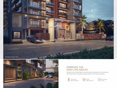 Image of 1737 Sq.ft 3 BHK Apartment / Flat for sale in Northern Skyline, Bhatha, Surat for Rs. 7800000