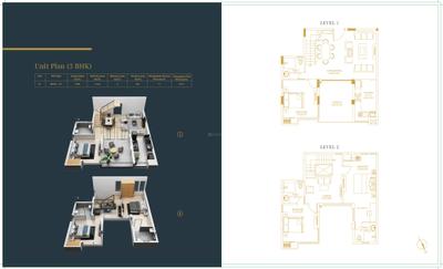 Image of 1920 Sq.ft 3 BHK Duplex for sale in Soham The Levelz, Tollygunge, Kolkata for Rs. 35000000