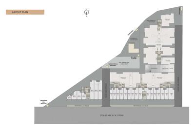 Image of 613 Sq.ft 2 BHK Apartment / Flat for sale in Kanha Dreamland, Waghodia Road, Vadodara for Rs. 2800000