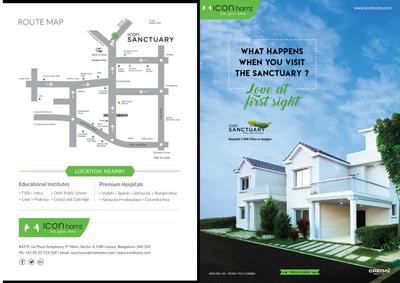 Image of 1430 Sq.ft 3 BHK Villa for sale in Icon Sanctuary, Sarjapur, Bengaluru for Rs. 20000000