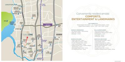 Image of 900 Sq.ft 2 BHK Apartment / Flat for sale in Satra One, Goregaon West, Mumbai for Rs. 23000000
