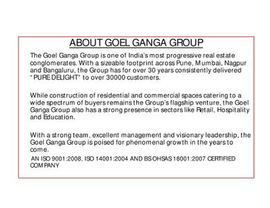 Image of 1265 Sq.ft 2 BHK Apartment / Flat for sale in Goel Vertica, Electronic City, Bengaluru for Rs. 12000000