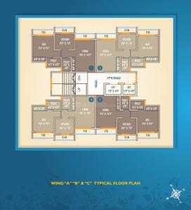 Image of 630 Sq.ft 1 BHK Apartment / Flat for sale in Viva Kingston Crown, Virar West, Virar for Rs. 3600000