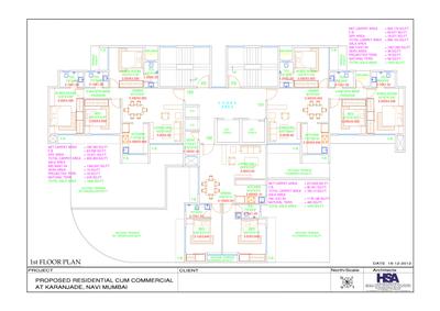 Image of 1287 Sq.ft 2 BHK Apartment / Flat for sale in New Homes Aum Shree, Karanjade, Navi Mumbai for Rs. 10000000