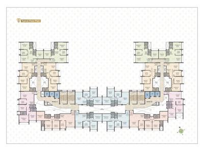 Image of 1242 Sq.ft 2 BHK Apartment / Flat for sale in CH Pridestone, Panvel, Navi Mumbai for Rs. 12733700