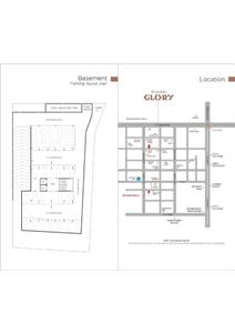 Image of 1650 Sq.ft 3 BHK Apartment / Flat for sale in Aryaman Glory, Tragad, Ahmedabad for Rs. 6800000