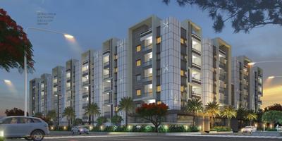 Image of 1205 Sq.ft 2 BHK Apartment / Flat for sale in RR Village Pointe, Neknampur, Hyderabad for Rs. 11000000