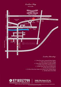 Image of 900 Sq.ft 3 BHK Duplex for sale in Siddhi Metro Villas, Noida Extension, Greater Noida for Rs. 10000000