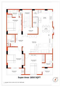 Image of 1350 Sq.ft 3 BHK Apartment / Flat for sale in Icon Suman Enclave, Sector 107, Noida for Rs. 8775000