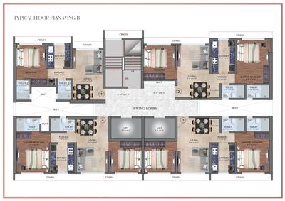 Image of 650 Sq.ft 2 BHK Apartment / Flat for sale in Dem Phoenix, Malad East, Mumbai for Rs. 14500000