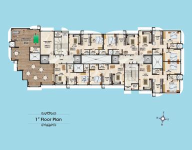 Image of 725 Sq.ft 2 BHK Apartment / Flat for sale in Shree Govind Krupa, Malad West, Mumbai for Rs. 19100000