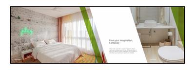 Image of 1070 Sq.ft 2 BHK Apartment / Flat for sale in Oxford Florida River Bank A To D, Mundhwa, Pune for Rs. 9700000