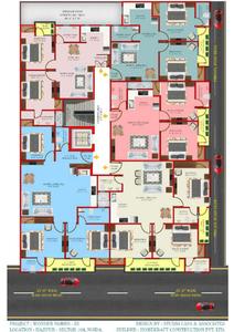 Image of 1980 Sq.ft 4 BHK Builder Floor for sale in Homekraft Wonder Homes 3, Sector 104, Noida for Rs. 8000000