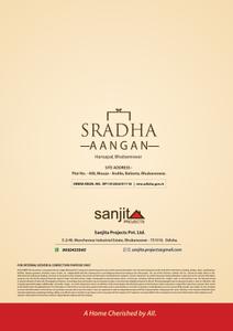Image of 1250 Sq.ft 2 BHK Apartment / Flat for sale in Sanjita Sradha Aangan, Hanspal, Bhubaneswar for Rs. 7500000
