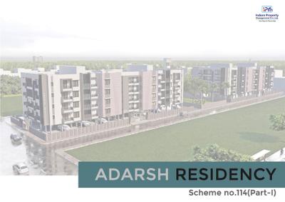Image of 969 Sq.ft 2 BHK Apartment / Flat for sale in Indore Adarsh Residency, Vijay Nagar, Indore for Rs. 2000000