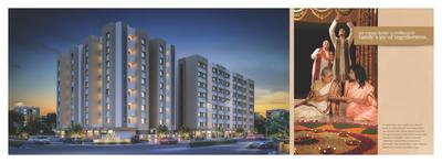 Image of 790 Sq.ft 2 BHK Apartment / Flat for sale in Darshanam Pushpam Heights, Tarsali, Vadodara for Rs. 2550000