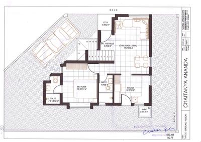 Image of 1200 Sq.ft 3 BHK Independent House for sale in Chaitanya Anand, Jitodia, Anand for Rs. 5100000