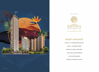 Image of 1200 Sq.ft 2 BHK Apartment / Flat for sale in Balaji Exotica Building Type D Phase III, Kalyan West, Kalyan for Rs. 9500000