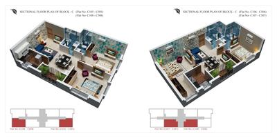 Image of 980 Sq.ft 2 BHK Apartment / Flat for sale in Dharma Raj, Mancheswar, Bhubaneswar for Rs. 7700000