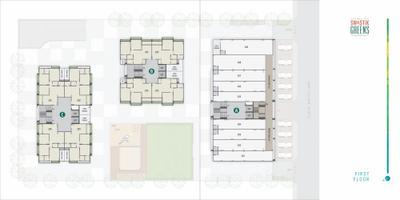 Image of 1440 Sq.ft 3 BHK Apartment / Flat for sale in Swastik Greens, Bopal, Ahmedabad for Rs. 8700000