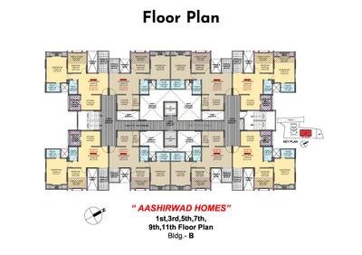 Image of 1600 Sq.ft 4 BHK Apartment / Flat for sale in Nest Saswad Aashirwad Homes, Ravet, Pune for Rs. 10352000