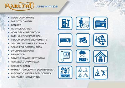 Image of 1225 Sq.ft 2.5 BHK Apartment / Flat for sale in Rajus Maruthi, Korattur, Chennai for Rs. 14553500