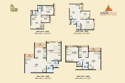 Image of 500 Sq.ft 1 BHK Apartment / Flat for sale in Golden Corner, Badlapur West, Badlapur for Rs. 2500000